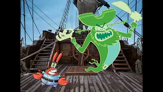 Mr Krabs and Flying Dutchman - Drunken Sailor (Cover AI)