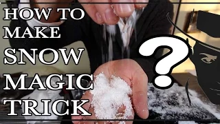 Snow magic trick revealed❄️ -Julien Magic