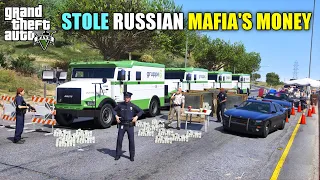 GTA 5 : MICHAEL STOLE RUSSIAN MAFIA'S BILLION DOLLARS || BB GAMING