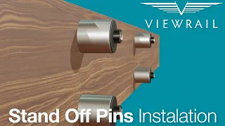 Viewrail Stand Off Pins Installation Animation