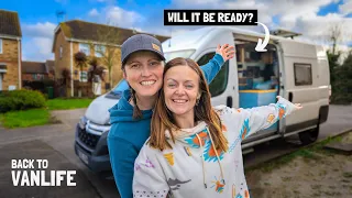 MOVING INTO A VAN (again) - Back to VAN LIFE - Mods, jobs and a telling off!