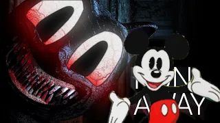 Mickey reacts to Cartoon Cat Run Away