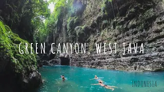 Exploring the Green Canyon, West Java, Indonesia