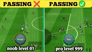 eFootball 2024 || ULTIMATE PASSING TUTORIAL GUIDE | PASS LIKE A PRO || TIPS & TRICKS💯🔔