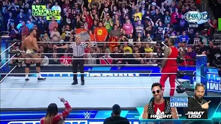 LA Knight Vs Jimmy Uso - WWE Smackdown 27/10/2023 (En Español)