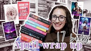 April Wrap Up | new favorite books, five star reads, why choose, and more
