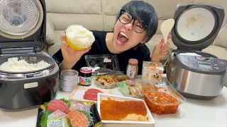 【大食い】米10合全て食べ切るまで終われません！！！