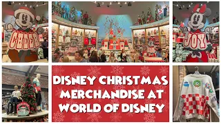 Disney Christmas Merchandise at World of Disney at Disney Springs