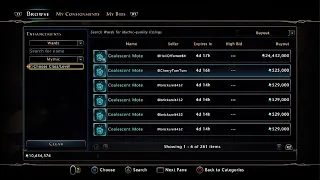 Neverwinter Recent Observations in the Auction House