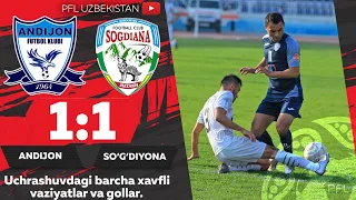 Coca Cola Superliga. 19-tur ANDIJON — SO'G'DIYONA 1:1