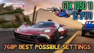 Forza Horizon 5 | I5 3470 + GTX 1050 TI | 768P Best Possible Settings