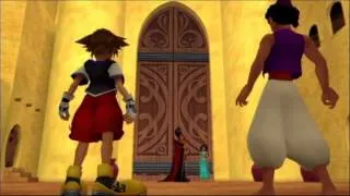 Kingdom Hearts FM [PS3] Playthrough #031, Agrabah (2/5): Pot Centipede and Cave of Wonders