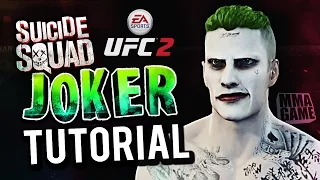 How to Make SUICIDE SQUAD JOKER in EA SPORTS UFC 2 Create a Fighter