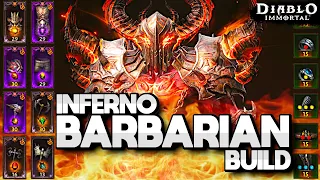 INSANE Inferno Barbarian Build in Diablo Immortal