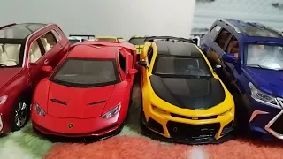 Play with Diecast, che zhi and kinsmart toy cars at home with Amin