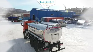 Автоцистерна для питьевой воды АЦПТ-10НО Камаз 43118 6х6