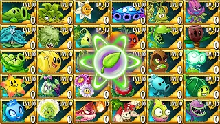 (PlantsVsZombies2) All Premium Plants Challenge & Power-Up! vs Gargantuar Zombies 2