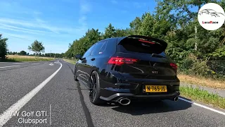 VW Golf GTI MK8 Clubsport  vs VW Golf R “20 Years” Akrapovic