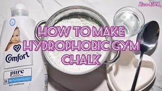 How to make Hydrophobic Gym Chalk Tutorial uk