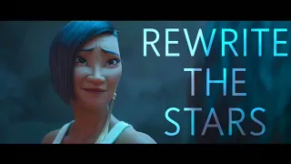 Raya/Namaari ~ Rewrite The Stars