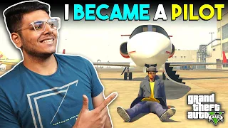 I Became A PILOT 😍 | GTA 5 Grand RP #4 | Lazy Assassin [HINDI]