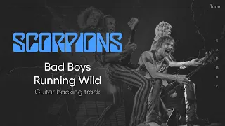 Scorpions - Bad Boys Running Wild (guitar backing track)