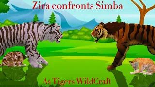 Zira Confronts Simba (WildCraft Version) [But there tigers]