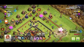 OMG😯!  TH 9 vs TH 10 ! EPIC Queen Charge Lalo Attack HOW 🤔