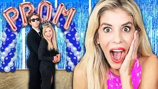 Surprising My Cousin Maddie and Her Crush with Dream Prom inside our House! Rebecca Zamolo