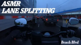 Lane splitting on my 2021 Harley Davidson sportster 1200