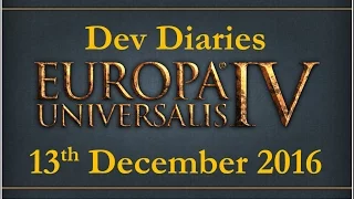 Europa Universalis IV: 1.20 Dev Diary 13th December 2016