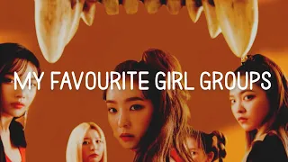 My Favourite K-Pop Girl Groups (Updated)