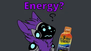A Protogen Tries 5 Hour Energy (sound warning)