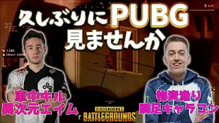 【日本語字幕】PUBGトップレベルのエース２人！久しぶりにPUBG見ると楽しいよ！