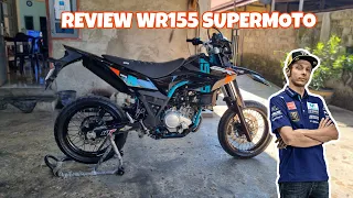 REVIEW WR155 SUPERMOTO 2024