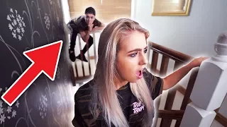 HIDE AND SEEK WITH MY FAMILY!! (In Jake Mitchell's HOUSE!)