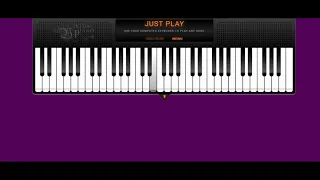 Yann Tiersen - La valse d'Amélie | Virtual Piano(I just tried)