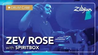 SPIRITBOX LIVE Drum Cam with Zev Rose | Zildjian