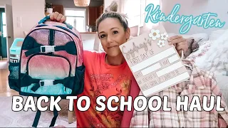 BACK TO SCHOOL HAUL KINDERGARTEN EDITION| Tres Chic Mama