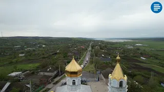 Гагаузия: автопробег в День Победы с высоты птичьего полета