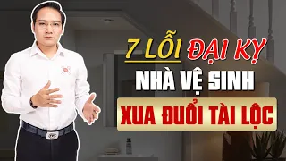 NHÀ VỆ SINH để thế này, làm đến đâu TIÊU HẾT đến đó