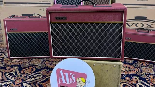 Vox AC15 CC1 LIMITED EDITION RED 1x12” Combo Novedad 2024  en Al’s Music Factory TV