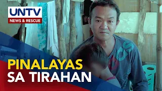 Tatay na may kapansanan at pinalayas sa tahanan, may matitirhan na