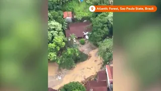 Landslides hit Brazil after devastating heavy rains