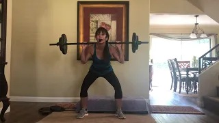 Mel's Barbell Strength Class Home Version