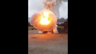 Backdraft Slow motion