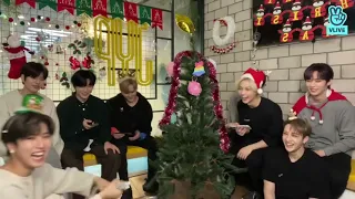 Stray Kids Christmas Vlive (ENG SUB / INDO SUB) 211223, Skz Christmas Vlive, Tri racha Vlive