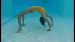 Carla Underwater - Fun time at the pool