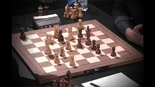 Magnus carlsen sacrifice the Rook to protect his passed pawn against Radjabov a 3 second battle