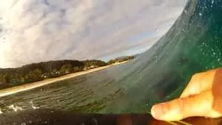 Compilation of Hawaii and California Bodyboard Gopro Barrels